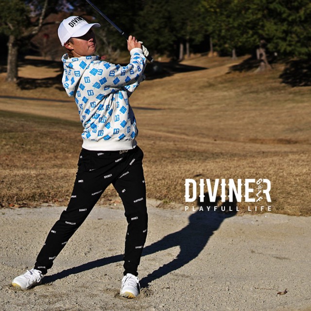 DIVINER GOLF】 ゴルフウェア メンズ パンツ ストレッチ 新作 大きい