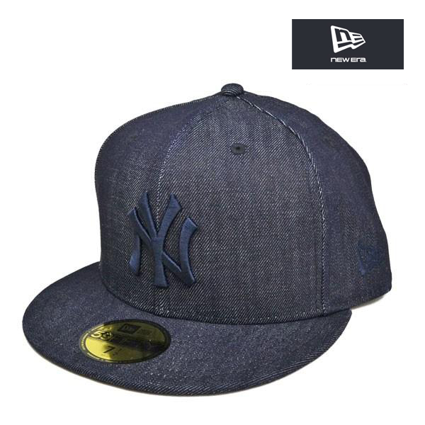 ニューエラ 59FIFTY ニューヨーク・ヤンキース インディゴデニム × ネイビー/newera