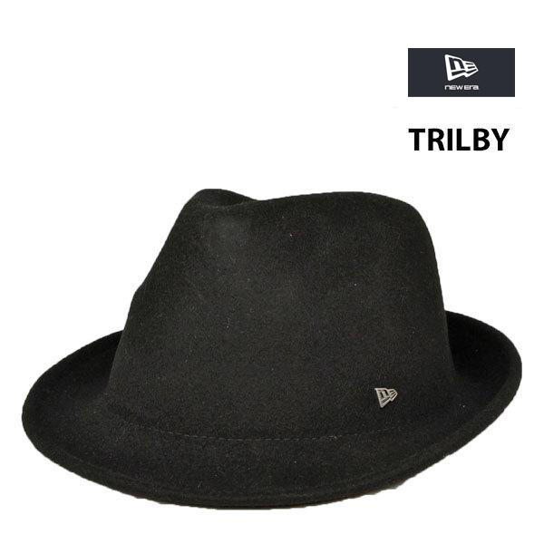 ニューエラ ハット The Trilby トリルビー フェルトハット ウール ブラック