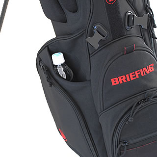 【即納】BRIEFING GOLF ブリーフィング ゴルフ キャディバッグ スタンド CR-4 #03 TL BLACK ブラック メンズ レディース　【正規取扱店】ルフエ ruffue 3.75kg 9.5口径