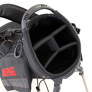 【即納】BRIEFING GOLF ブリーフィング ゴルフ キャディバッグ スタンド CR-4 #03 TL BLACK ブラック メンズ レディース　【正規取扱店】ルフエ ruffue 3.75kg 9.5口径