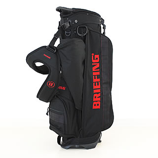 【即納】BRIEFING GOLF ブリーフィング ゴルフ キャディバッグ スタンド CR-4 #03 TL BLACK ブラック メンズ レディース　【正規取扱店】ルフエ ruffue 3.75kg 9.5口径