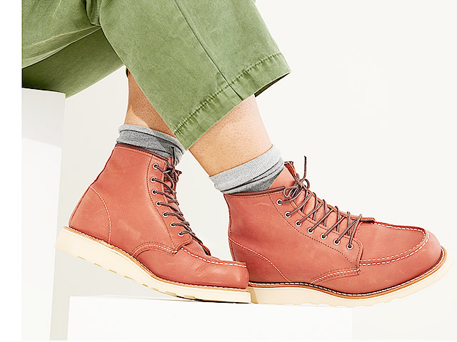 返品交換送料無料 RED WING レッドウィング 3425 WOMEN’S  6” Classic Moc ウィメンズ 6インチ クラシックモック Auburn”Legacy” オーバーン”レガシー”