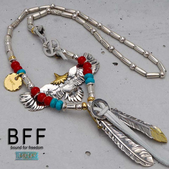 BFF ブランド イーグルネックレス シルバー925 S925 銀 メンズ