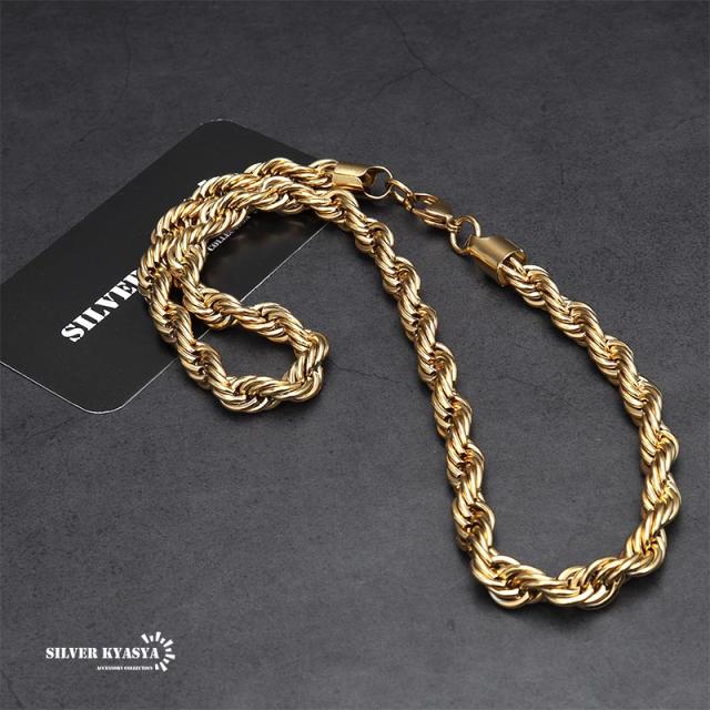 再値下げ！アシリアスタン♡6mmロープネックレス☆GOLD 再値下げ！アシリアスタン♡6mmロープネックレス☆GOLD