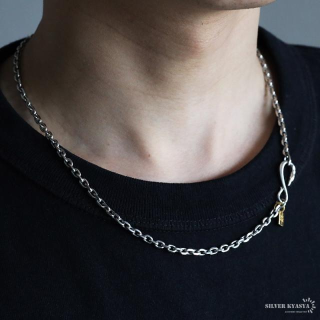 シルバー925 シルバーネックレス イーグルフックネックレス 太陽神メタル シルバー925 シルバーネックレス イーグルフックネックレス 幅