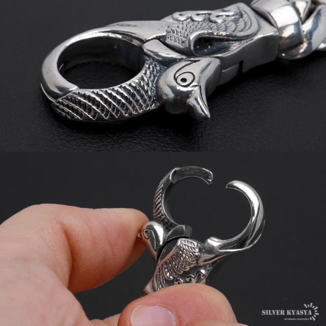 シルバー925 イーグル キーリング キーチェーン キーホルダー