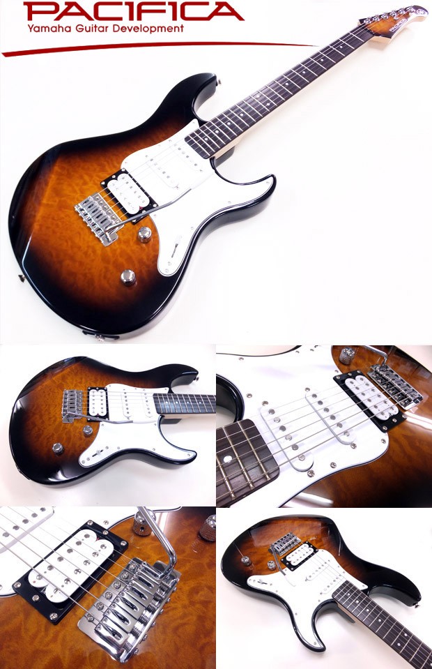 YAMAHA ヤマハ パシフィカ PACIFICA 212VQM ZOOM G1Four付き YAMAHA ヤマハ パシフィカ PACIFICA 212VQM ZOOM G1Four付き