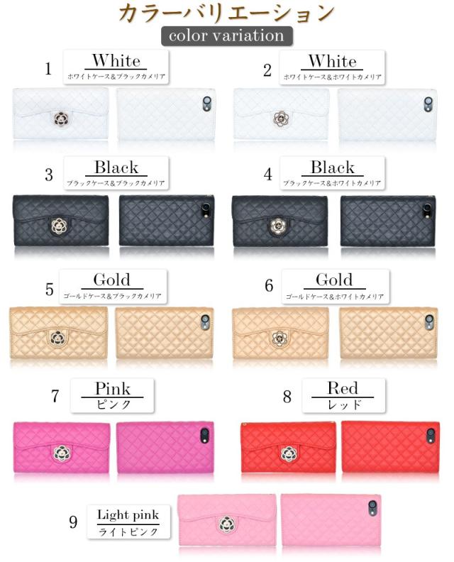 iPhone6/6plus大人のカメリアショルダーケース