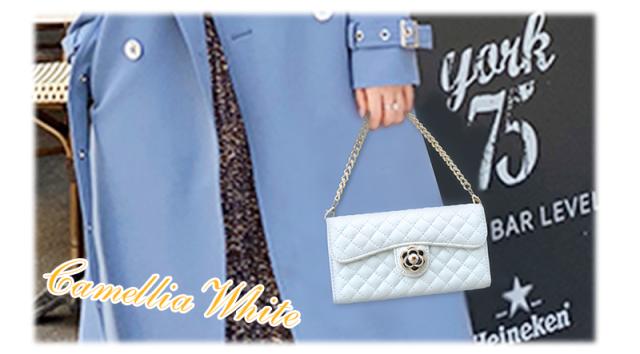 iPhone6/6plus大人のカメリアショルダーケース