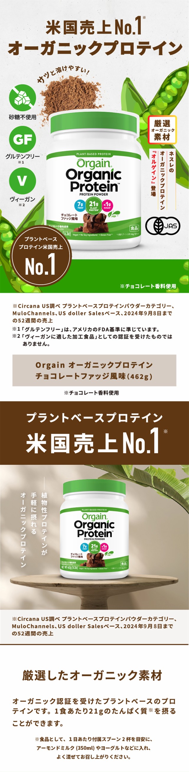 米国ナンバーワンプロテイン