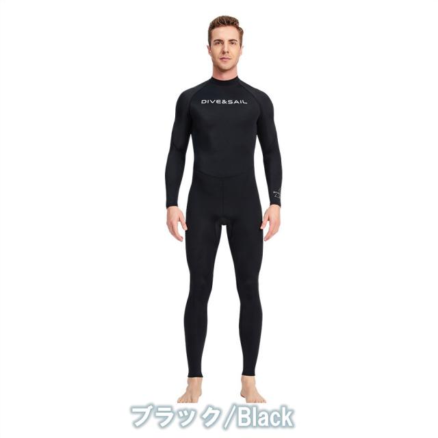 DIVE&SAIL ウェットスーツ メンズ ワンピース 薄手 3mm 速乾