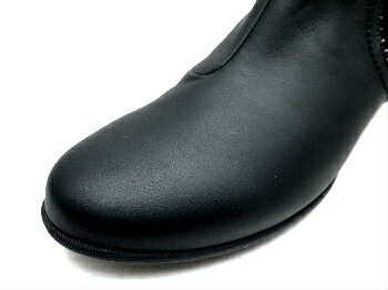 composition9 コンポジションナイン CP26790100 婦人靴 コンフォートシューズ 防滑ソール サイドゴアブーツ ショートブーツ キラキラ アニマル ヒョウ柄 革 日本製  【ブラック】【ブラックスエード/ベージュ】 22.5cm 23cm 23.5cm 24cm 24.5cm