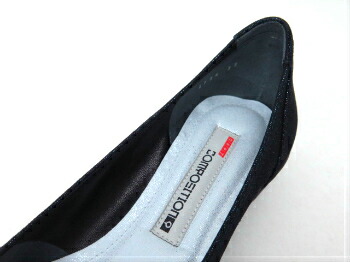 composition9 コンポジションナイン CP2726 コンフォートシューズ バレエシューズ カッター 婦人靴 リボン飾り ウエッジヒール ネイビー(NV) 22cm 22.5cm 23cm 23.5cm 24cm 24.5cm