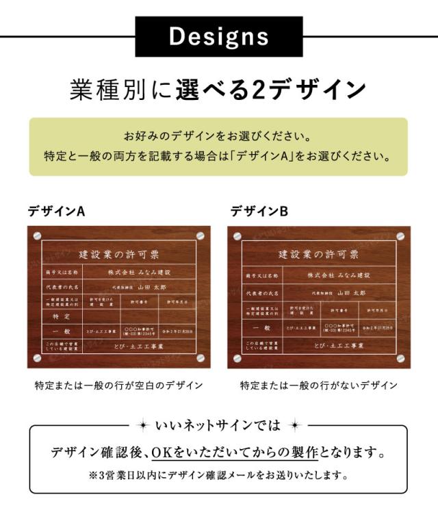 デザイン 許可証