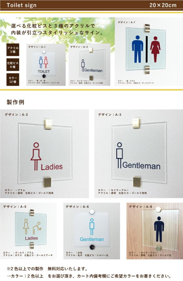 アクリルの看板,