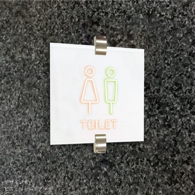 toilet,アクリルトイレサイン
