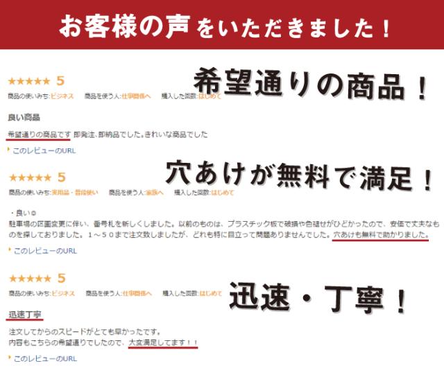 駐車場看板　プレート