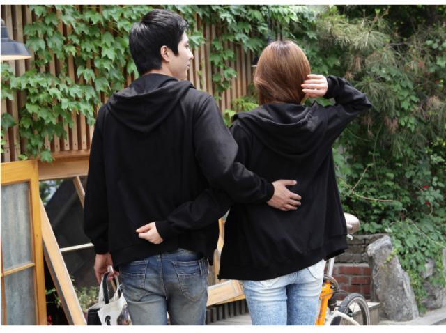 パーカー カップル 名入れ