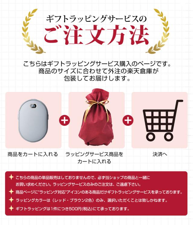 ギフトラッピング