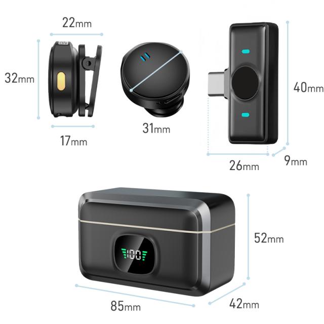 ワイヤレスピンマイク