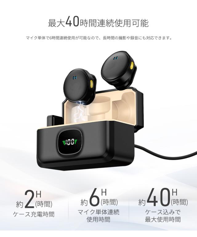 ワイヤレスピンマイク