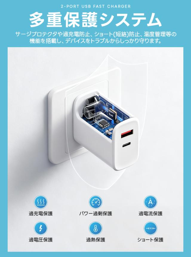 USB充電器