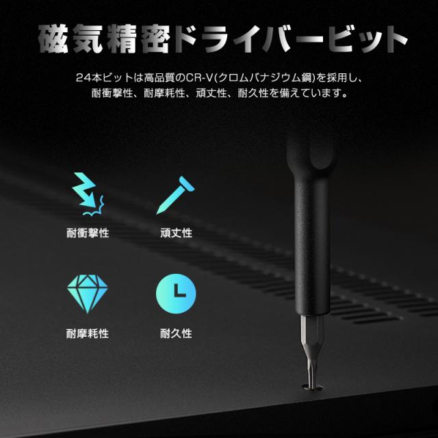 多機能精密ドライバーセット