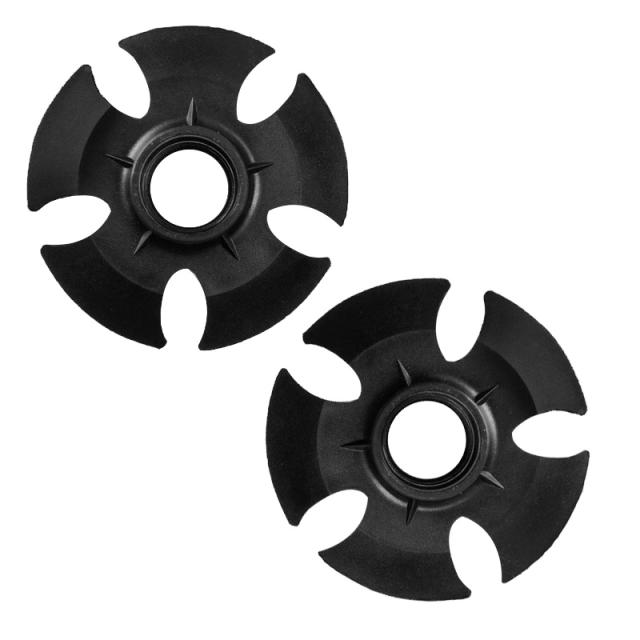 トレッキングポールフットカバー