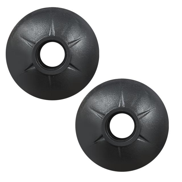 トレッキングポールフットカバー