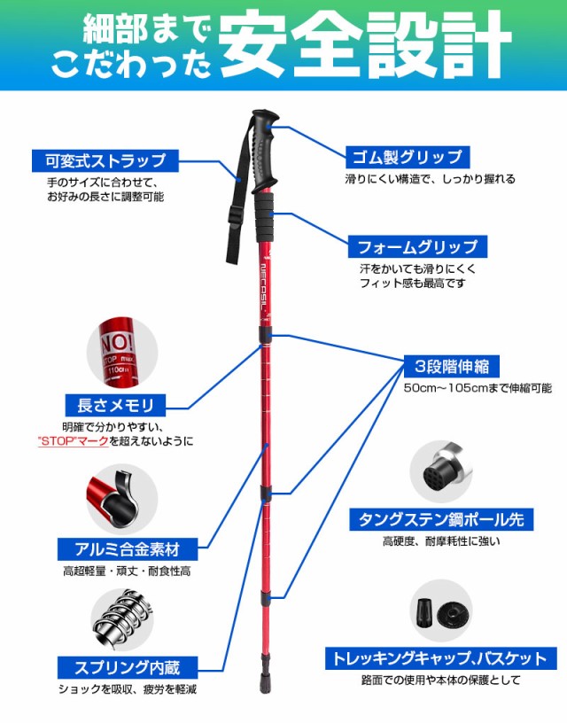 トレッキングポール