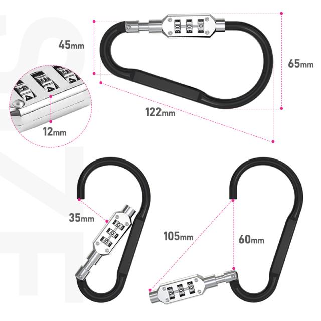 カラビナ型ロック