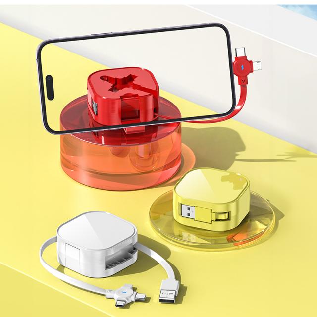 巻き取り式充電ケーブル