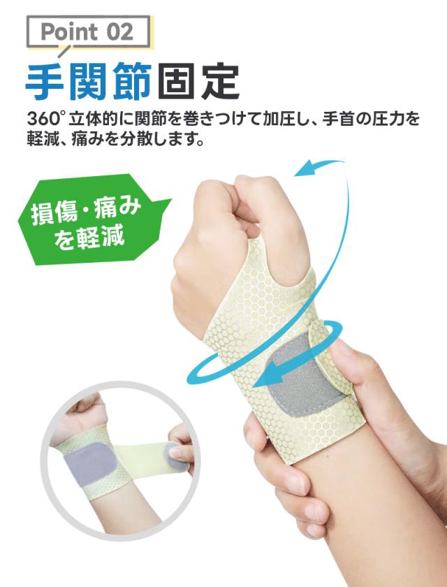 手首サポーター