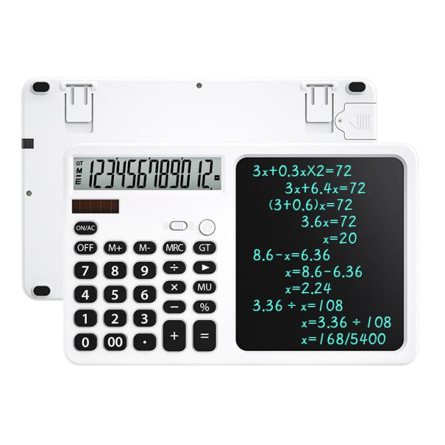 電子メモ付き電卓