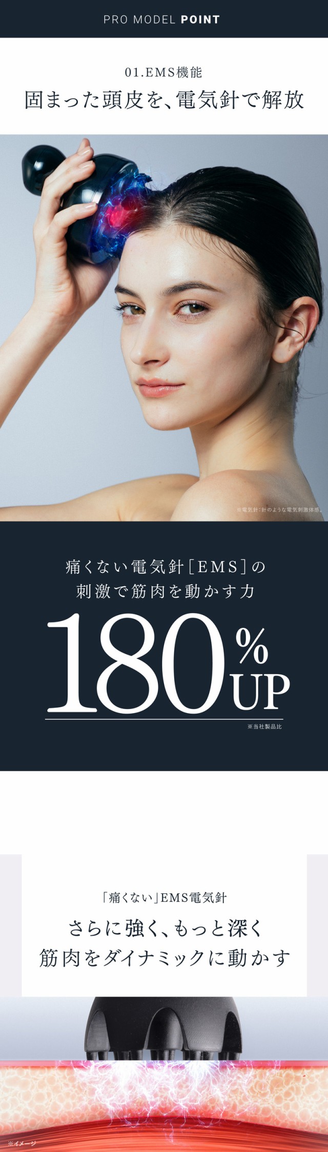 MYTREX EMS HEAD SPA PRO 電気針ヘッドスパ マイトレックス EMS