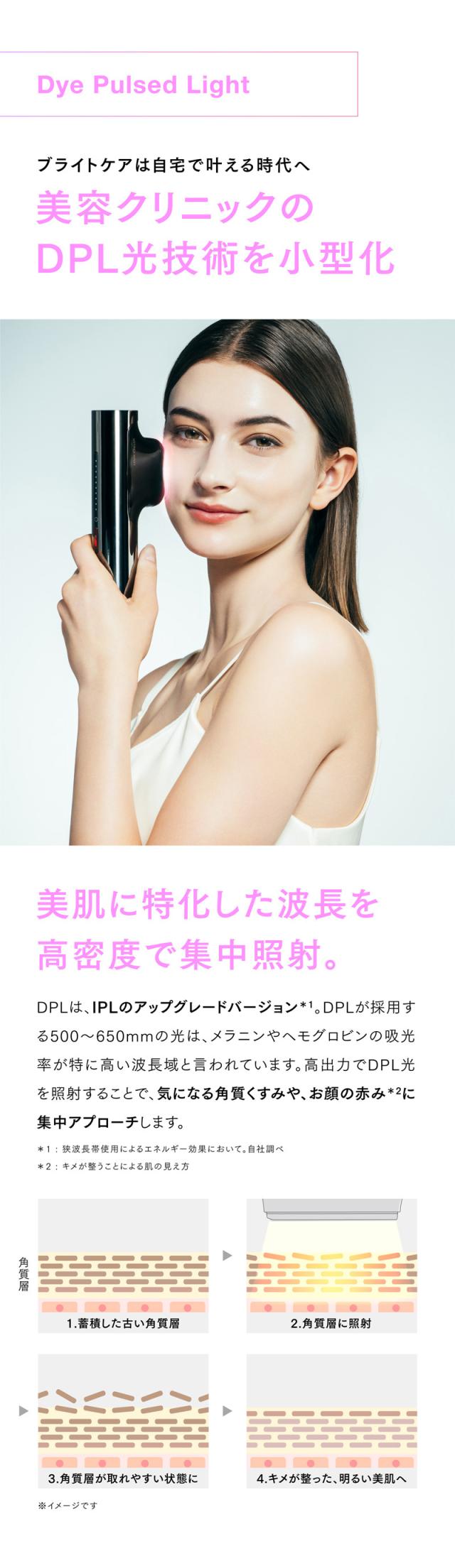 MYTREX MiRAY ONホワイト　美顔器 リフトアップ　マイトレックス 公式】MYTREX MiRAY ONE｜マルチヘッド美顔器で透明ハリ肌を