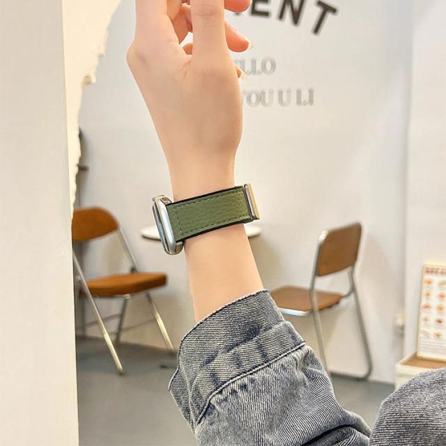 アップルウォッチ バンド レディース メンズ 本革 マグネット レザー シボ くすみカラー 磁石 女性 男性 ベルト apple watch SE 45mm 41mm 40mm 44mm 38mm 49mm series9  series8 series7 series6 AppleWatch ラバーバンド 男女兼用 マグネットレザー 革 便利 ビジネス 9