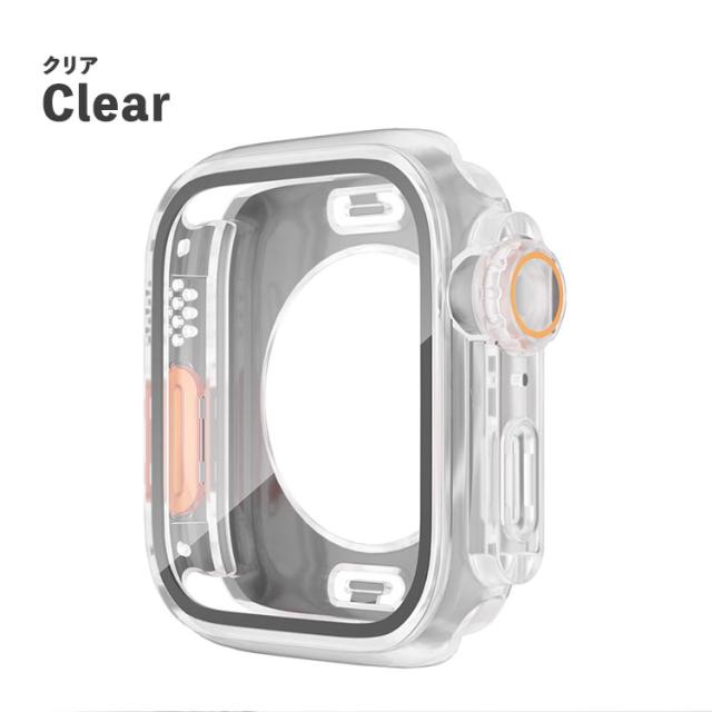 アップルウォッチ 防水 カバー 9 8 7 6 5 SE ULTRA 360度 保護 最新 全面保護 スポーツ 45mm 41mm 44mm 40mm SE2 スターライト ケース 防水カバー 防水ケース AppleWatch 第二世代 series9 series8 series7 メンズ ビジネス フラット おしゃれ かっこいい 送料無料 10