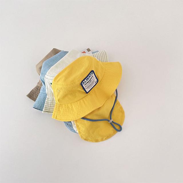 子ども ハット 帽子 夏 首の後ろまで 後頭部 熱中症対策 あご紐 1歳 2歳 3歳 4歳 男の子 女の子 赤ちゃん こども かわいい おしゃれ 子供 サマーハット プール 海 夏 日除け 外出 キッズ用 つば広 風で飛びにくい 暑さ対策 後頭部まで キッズ 子供用 可愛い 送料無料11