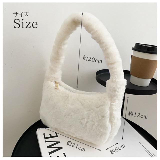 ミニバッグ レディース バッグ ふわふわ 小さめ かわいい ハンドバッグ ショルダーバッグ スマホ お出掛け 女の子 秋冬 ファー もこもこ コンパクト  軽量 軽い 韓国 ファッション カバン 手提げバッグ クリスマス プレゼント 送料無料 9