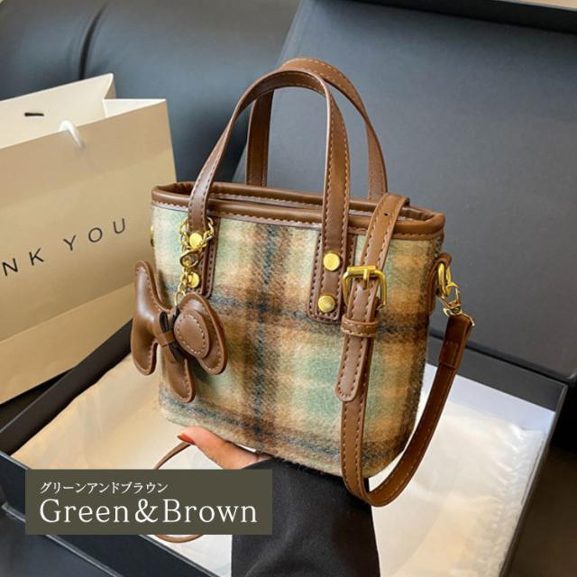 ポシェット バッグ レディース 秋冬 2way かわいい ミニバッグ ポーチ ショルダーバッグ 斜め掛け スマホポーチ スマホポシェット チェック柄 ハンドバッグ スマホショルダー 小さめ コンパクト カバン 女の子 クラシカル 上品 送料無料 6