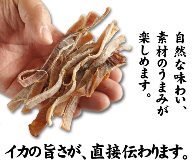 イカのうまさが直接伝わります