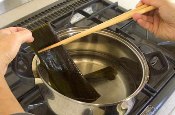 昆布に爪が立つくらい