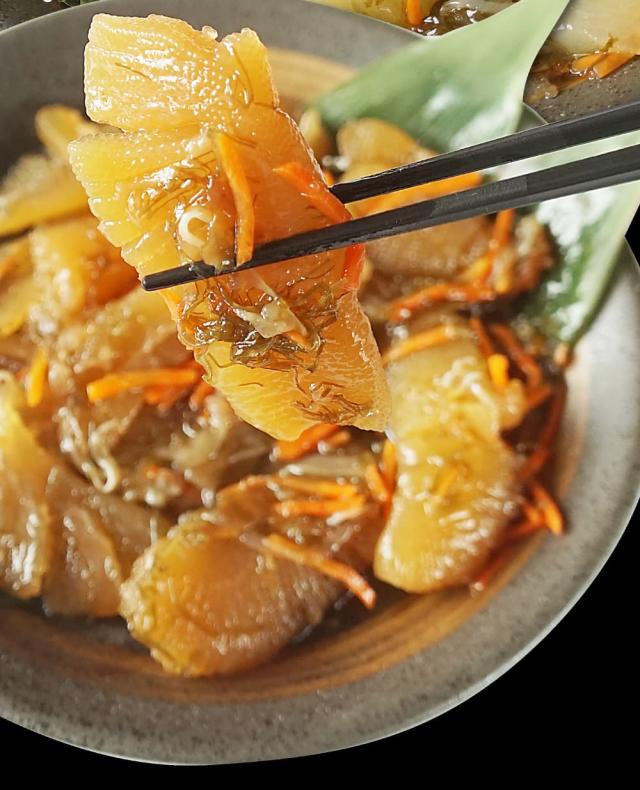 白醤油の味わい引き立つやさしい味付け