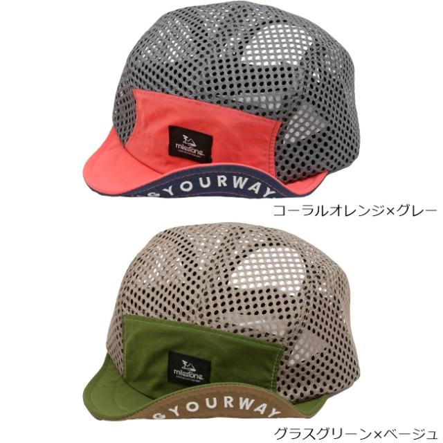 ウォーキング・ランニングウェア BUDO SHORT BRIM DRY MESH CAP BUDO ブドー SHORT BRIM DRY MESH CAP ショートブリムドライメッシュ