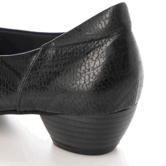 日本製 本革 牛側 レディースパンプス 柔らかレザー Vカット