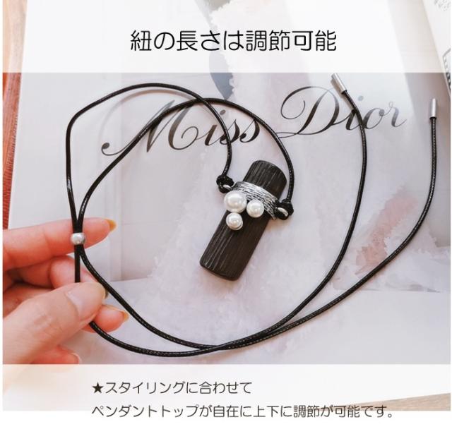 ペンダント 革 アクセサリー