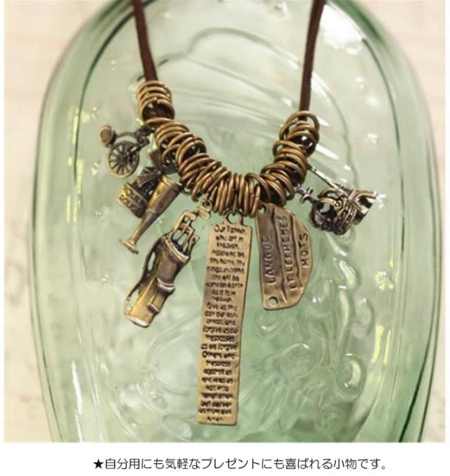 ペンダント 革 アクセサリー