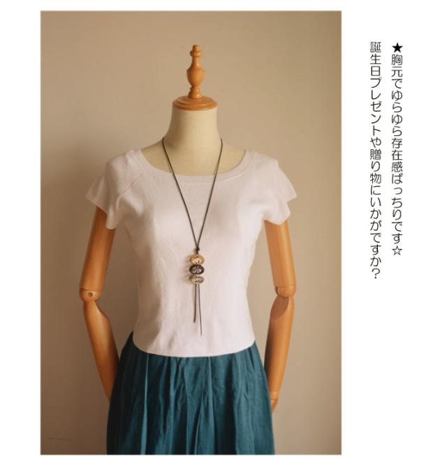 ペンダント 革 アクセサリー